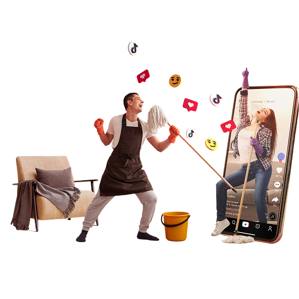 Creative social media content and engagement