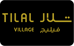 Tilal Village logo with Arabic and English text