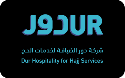Dur Hospitality logo with Arabic and English text