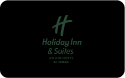 Holiday Inn & Suites Al Jubail logo in green text