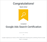 Google Ads Search Certification 1